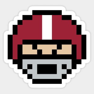 8-Bit Helmet - Alabama Sticker